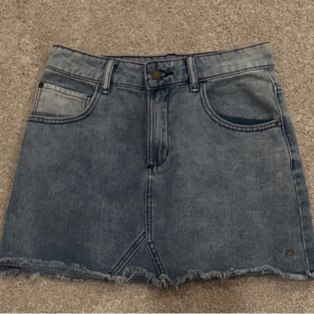 Roxy Denim Mini Skirt XS
